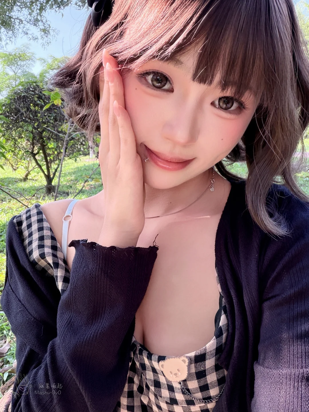 麻薯大王 - No.015 绿意深处的邀约 [92P-1.42GB] tg@simisebaisi 【丝足阁】062.webp